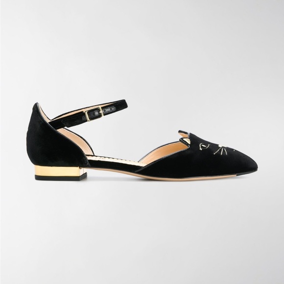 CHARLOTTE OLYMPIA
Kitty D'orsay ballet flats - Picture 6 of 8